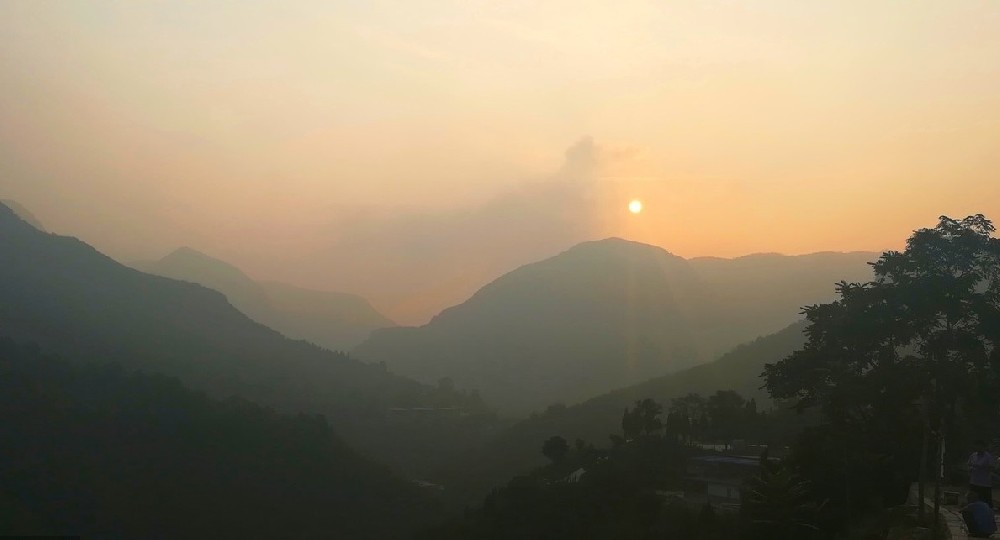 【登封】大熊山仙人谷 玻璃桥一日游（登封熊山风景区门票）