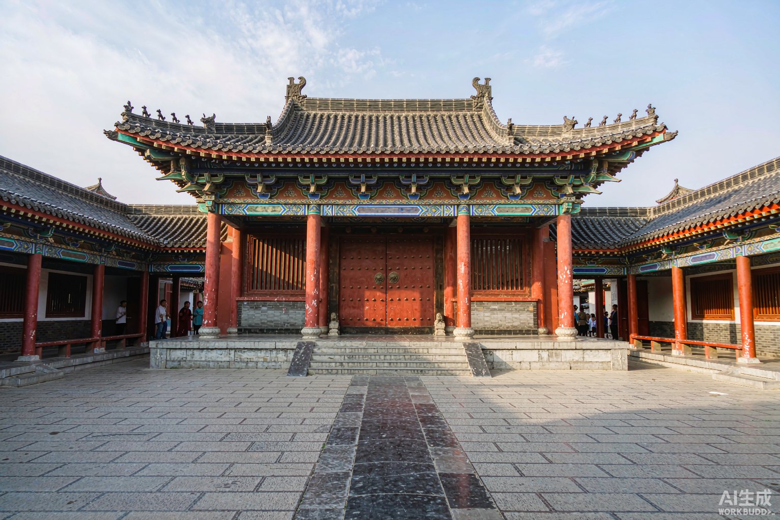 龙门石窟全景